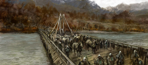 Bridge with Soldiers